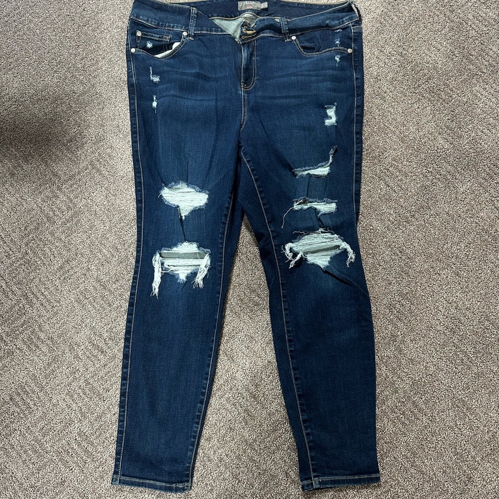 Torrid Distressed Jeggings